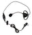 Hytera Earpiece in D Shaped Earpiece with Inline-MIC PTT EHM12
