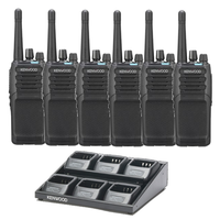 Kenwood UHF DMR Digital Two Way Radio - NX-1300DE3 Six Pack