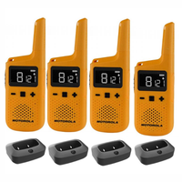 Motorola Walkie-Talkie TLKR T72 Funkgerät – 4er-Pack