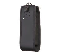 Peter Jones Soft Leather Case with D-Rings and Belt Clip For Motorola DP4400/e