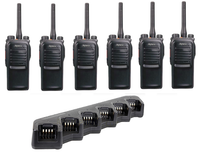 Hytera PD705 Digital-Handfunkgerät 6er-Pack