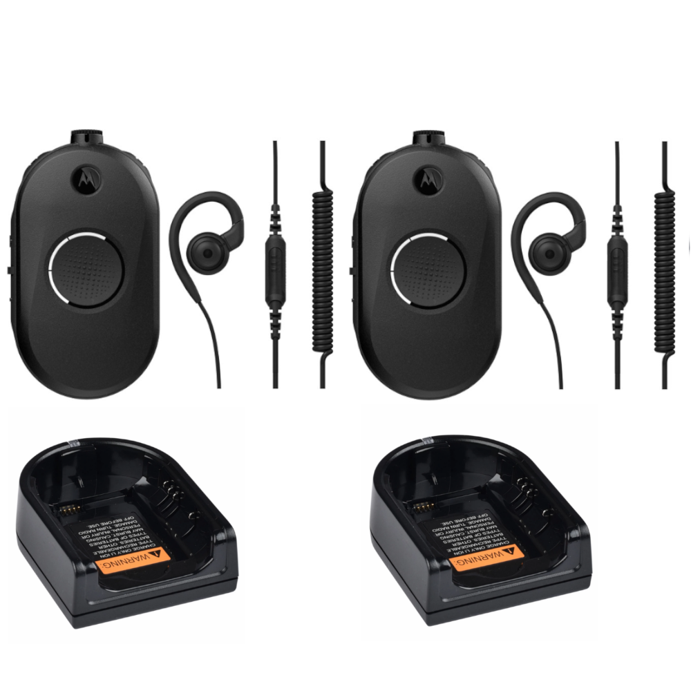 Motorola Walkie Talkie CLPe446 PMR446 Two Way Radio - Twin Pack