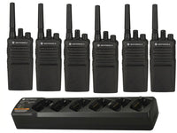 Motorola XT420 Walkie Talkie Simple Site Six Pack