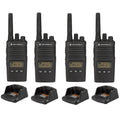 Motorola XT460 Walkie Talkie Simple Site Quad Pack