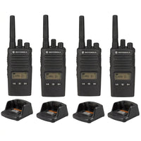 Motorola XT460 Walkie Talkie Simple Site Quad Pack