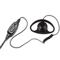 Savox SEP-390 D-Shape Earpiece (Two-Pin, for Hytera PD and BD Series) - C50175
