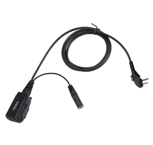 Hytera ACM-01 Steuerkabel mit wasserdichtem Inline-Mikrofon & PTT