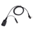 Hytera ACM-01 Bedieningskabel met waterdichte Inline-MIC & PTT