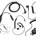 PD3 Serie PTT- und MIC-Kabel mit verschiedenen Ohrhörern ACS-01