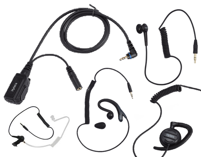 PD3 Serie PTT- und MIC-Kabel mit verschiedenen Ohrhörern ACS-01