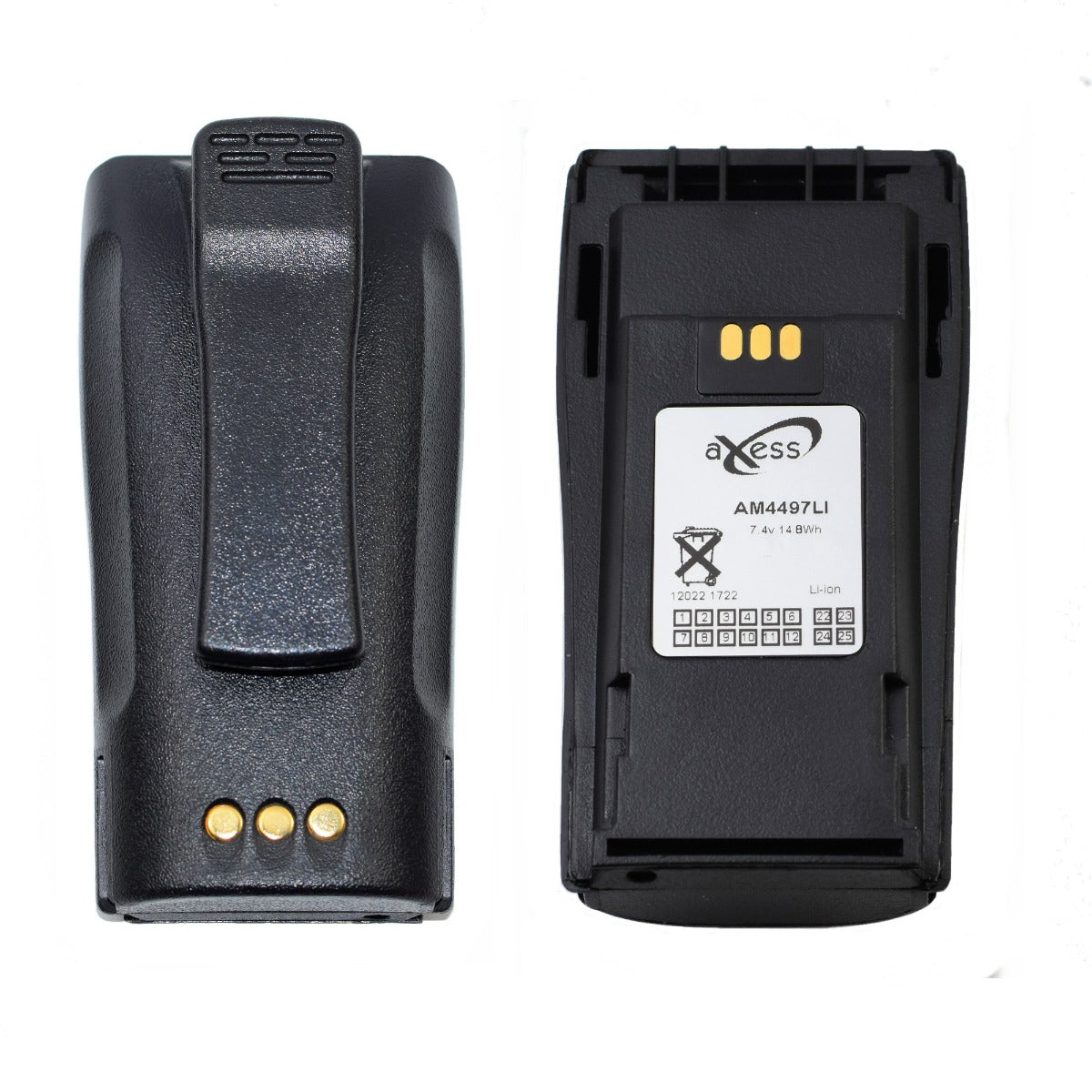 Ersatzakku für Motorola Serie CP040 / DP1400 Li-Ion 1500mAh