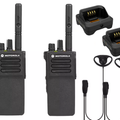 Motorola DP4400e Digitales Funkgerät Doppelpack