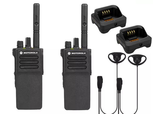 Motorola DP4400e Digitales Funkgerät Doppelpack