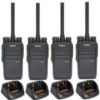 Hytera BD505LF Licence Free Digital Two Way Radio - Quad Pack