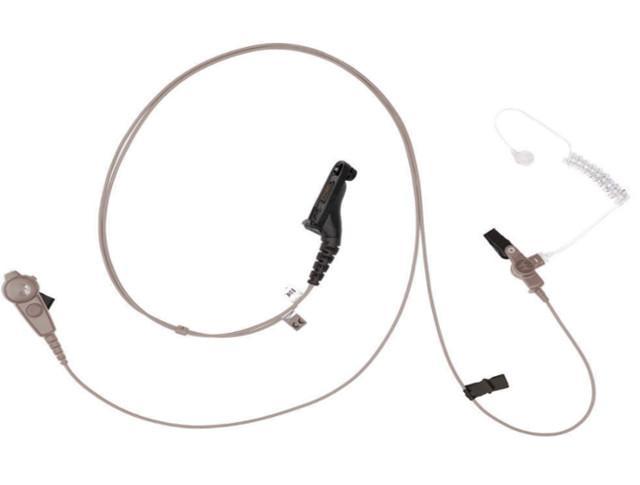 Motorola DP3000 & DP4000 IMPRES 2-Draht Überwachungs-Headset mit Geräuschunterdrückung - Beige PMLN6130A
