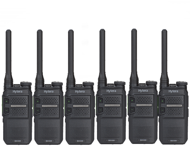 Hytera BD305LF Digitalfunkgerät Six Pack