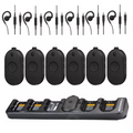 Motorola Walkie Talkie CLPe446 PMR446 Two Way Radio - Six Pack