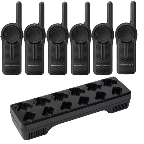 Motorola CLR walkie Talkie from front