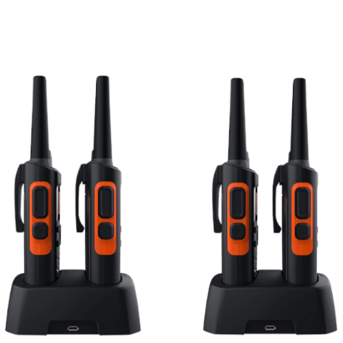 Cobra RX680 PMR446 Funkgeräte lizenzfrei – Viererpack