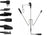 Surveillance Three Wire Earpiece with Acoustic Tube For Motorola Radios