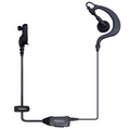 Hytera C-vormige oortelefoon met in-line PTT voor BP515 - EHN36-P