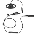Motorola DP2000 PMLN6757 D-stijl oortelefoon met in-line microfoon (zwart)