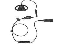 Motorola DP2000 PMLN6757 D-stijl oortelefoon met in-line microfoon (zwart)
