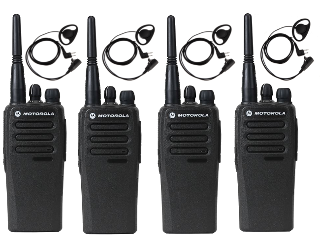 Motorola DP1400 Digitale Draagbare Portofoon Quad Pack