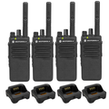 Motorola DP2400e Tragbares Digitales Funkgerät – Viererpack
