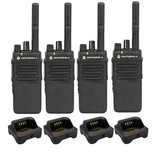 Motorola DP2400e Tragbares Digitales Funkgerät – Viererpack