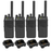 Motorola DP2400e Portable Digital Two Way Radio - Quad Pack