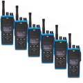 Entel DT953 - Licence Free PMR446 Atex IIC LCD Display Two Way Radio - Six Pack