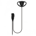 D-vormige oortelefoon met in-line PTT voor Motorola R7A R7 serie