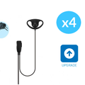 Motorola XT660d Digitale portofoon - Quad Pack