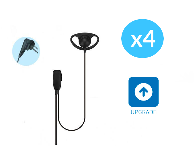 Motorola XT660d Digitale portofoon - Quad Pack