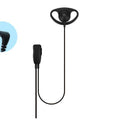 Multipack (6 Stück) Motorola TLKR T62, XT180, XT185 & T82 Extreme D-Ohrhörer mit Inline-PTT