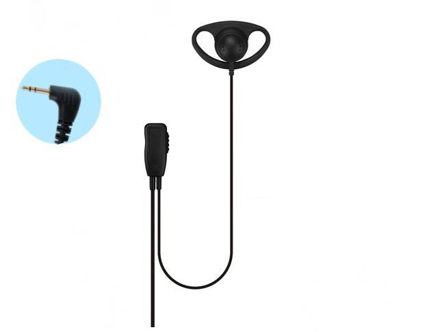 Multipack (6 Stück) Motorola TLKR T62, XT180, XT185 & T82 Extreme D-Ohrhörer mit Inline-PTT