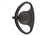 Multi 8 pack Motorola TLKR T62, T80,  XT180, XT185 & T82 Extreme D Shaped Earpiece with Inline PTT