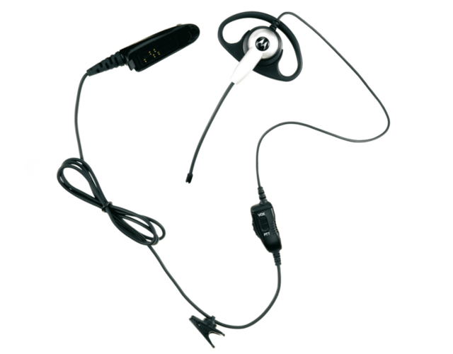 Motorola D-Shell Ultra leichtes Headset mit PTT und VOX MDPMLN4653A