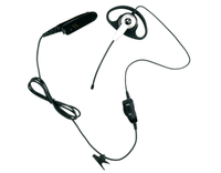 Motorola D-Shell Ultra leichtes Headset mit PTT und VOX MDPMLN4653A