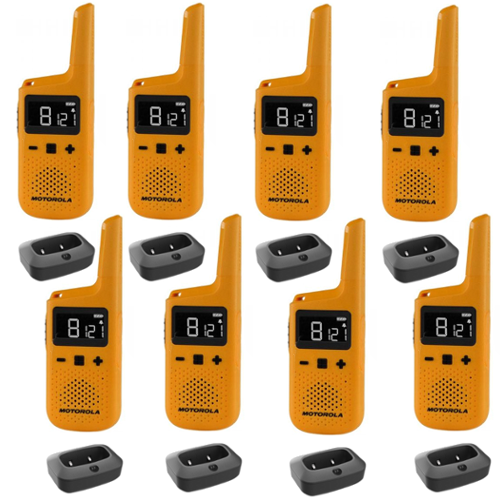Motorola Walkie Talkie TLKR T72 Funkgerät – Achterpack