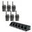 Entel DX482 DMR UHF Two Way Radio with Multi Charger - Six Pack