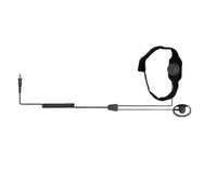 Hytera PD700 Ex ATEX Throat Microphone Headset above PTT POA61-Ex