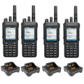Motorola R7 FKP Premium Version Portable Digital - Quad Pack