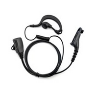 Motorola DP4400e DP4400 G Shaped Earpiece with Inline PTT