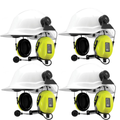 SWATCOM 2talk PRO Full Duplex Headset Helmet Version  - Quad Pack