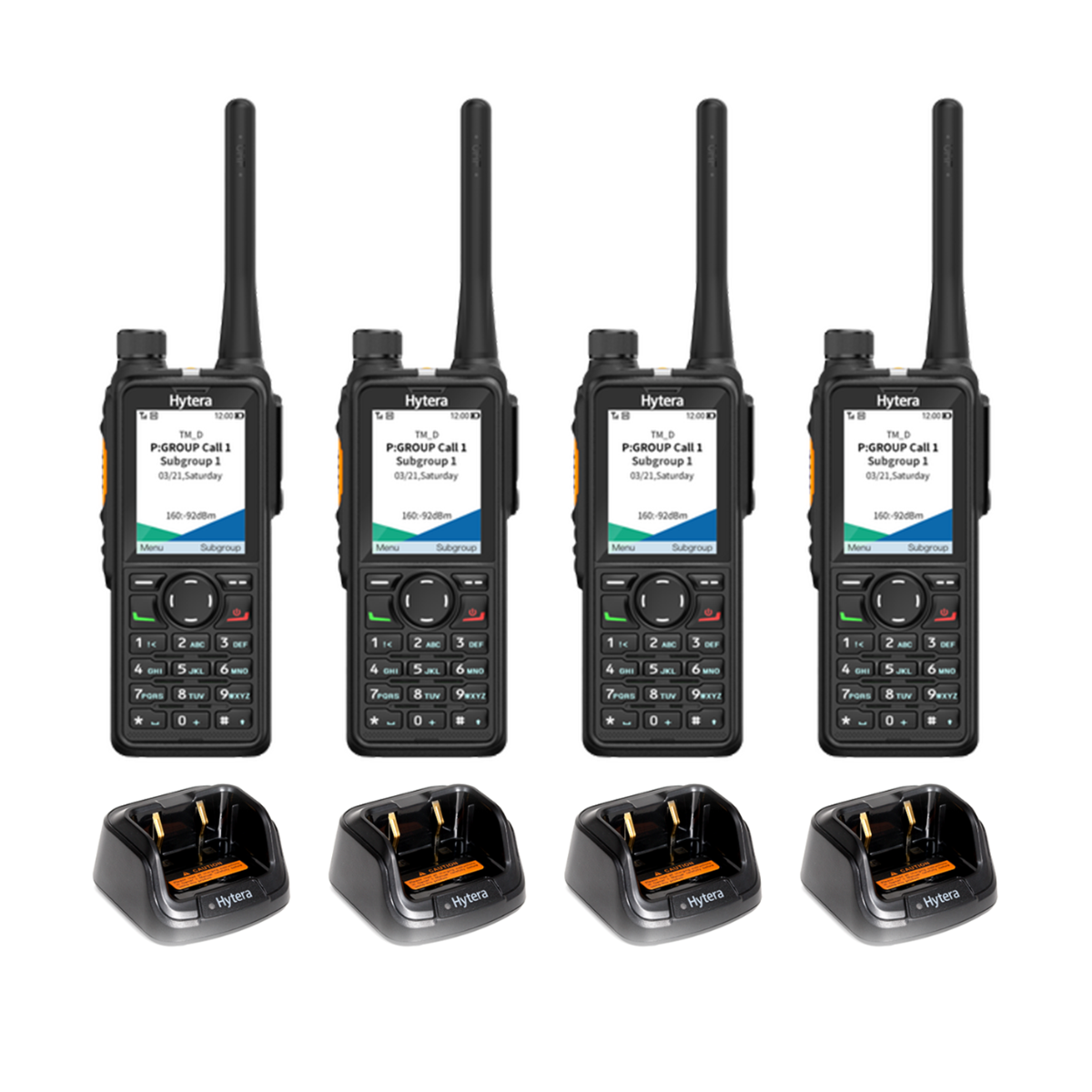 Hytera HP785 Digitalfunkgerät – Viererpack