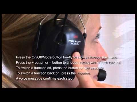 3M Peltor PMR446 Litecom Two Way Radio Neck Band Version