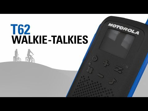 Motorola Walkie Talkie TLKR T62 Funkgerät Sechserpack