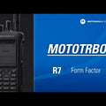 Motorola R7 NKP-fähiges tragbares digitales Funkgerät